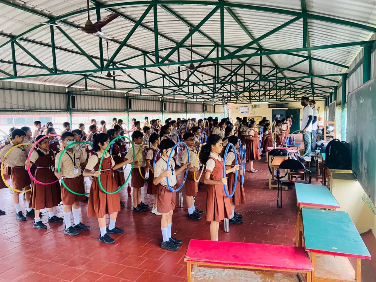 School-day integrated sports and physical education. (photo 10)