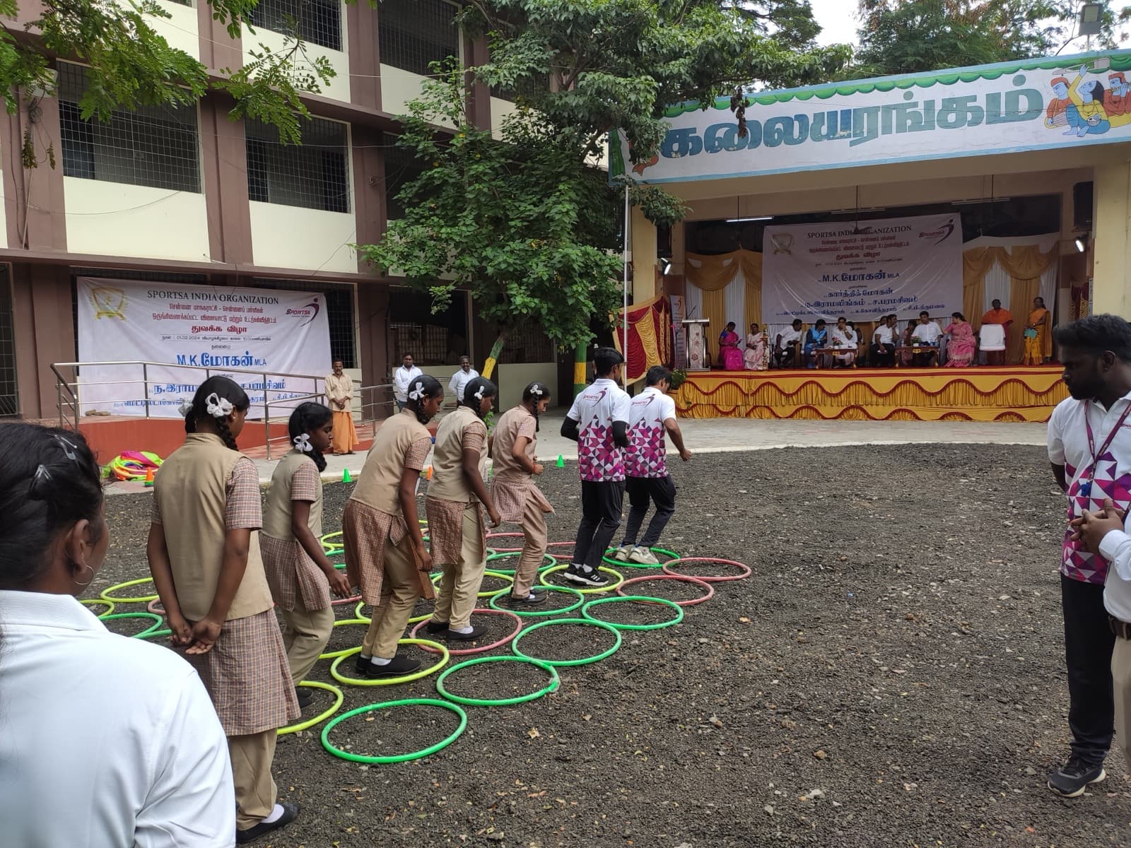 SIO's structured PE work in government schools. (photo 04)